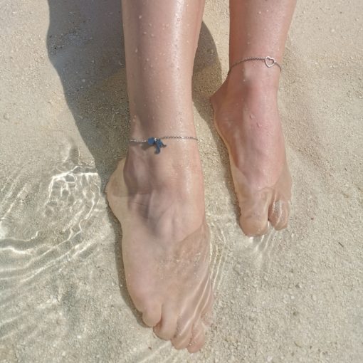 Kicsi szív nemesacél bokalánc