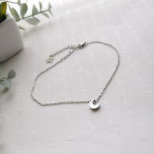 Kicsi hold nemesacél bokalánc