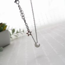 Kicsi hold nemesacél bokalánc