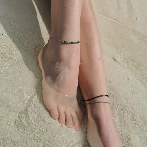 Nemesacél morze bokalánc