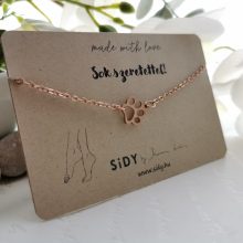 Rosegold tappancs nemesacél bokalánc