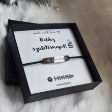 Spotify karkötő díszdobozban