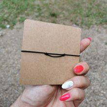 Gumizsinór karkötő szett (3 db-os)