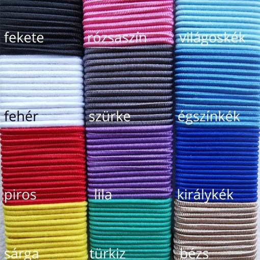 Gumizsinór karkötő hematit szív gyönggyel