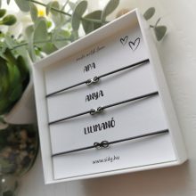 Végtelen karkötő szett díszdobozban