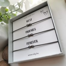 Végtelen karkötő szett díszdobozban