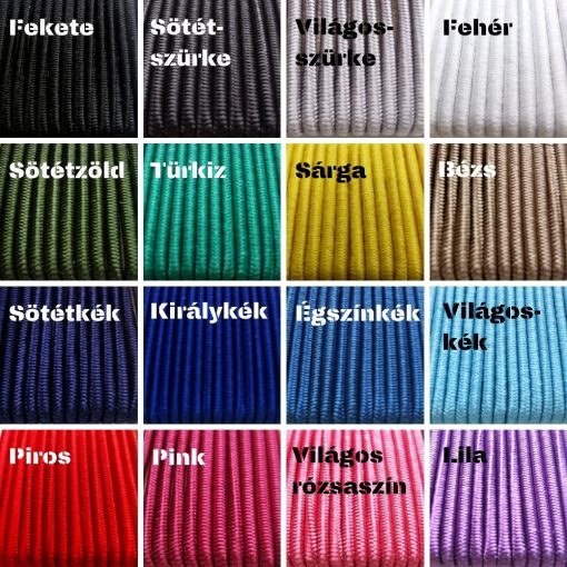 Gumizsinór végtelen karkötő szett díszdobozban (3 db-os)