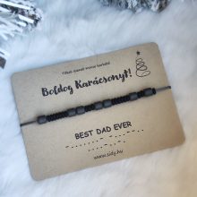 Hematit gyöngyös zsinórkarkötő