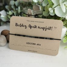 Legjobb apa morze karkötő