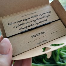 Morze kód karkötő