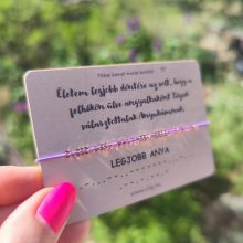 Legjobb anya karkötő morze gyöngyökkel