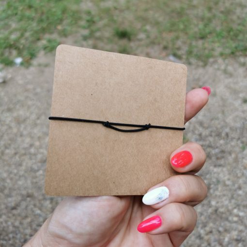 Szivárványos szív páros karkötő szett