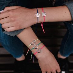 Minimál zsinór karkötő