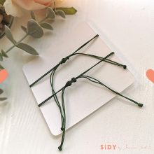 Zsinór karkötő szett díszdobozban