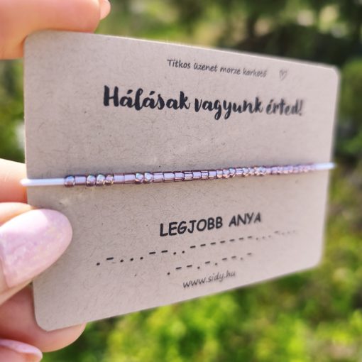 Anyák napi karkötő