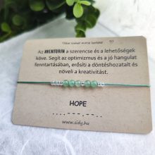 HOPE aventurin morze karkötő