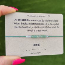 HOPE aventurin morze karkötő