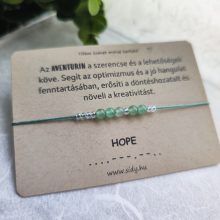 HOPE aventurin morze karkötő
