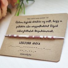 Anya karkötő idézettel