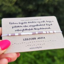 Anyák napi karkötő