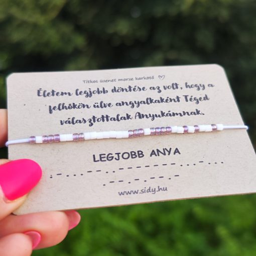 Anyák napi karkötő