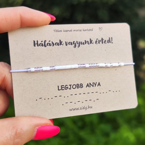 Anya karkötő idézettel
