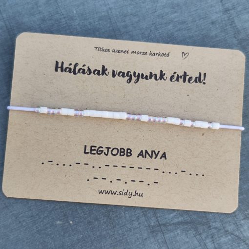 Anyák napi karkötő