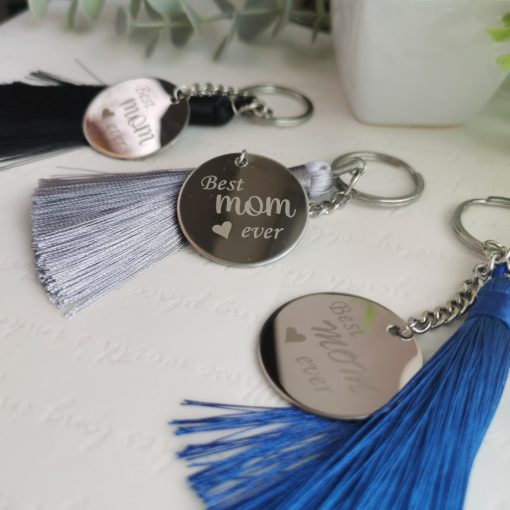 Best mom ever kulcstartó