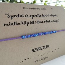 Morze karkötő (lila)