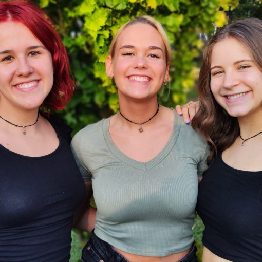 Selyemnyaklánc csillag medállal