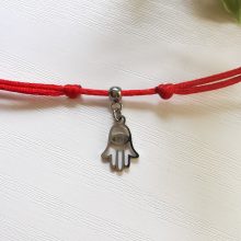 Selyemnyaklánc Hamsa kéz medállal