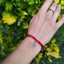 Selyemnyaklánc Hamsa kéz medállal