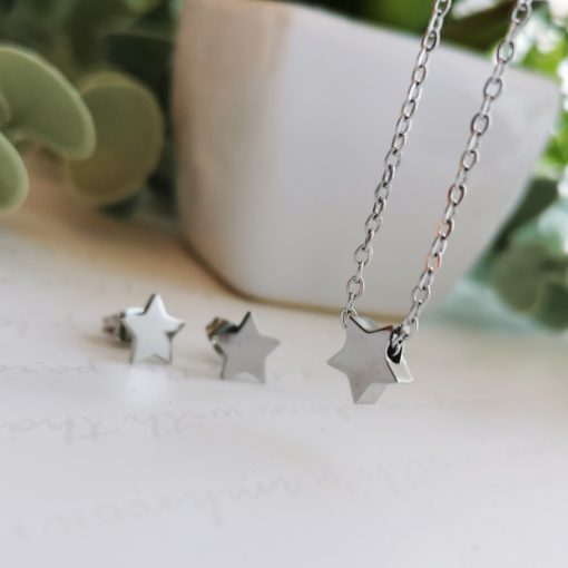 Kiscsillag nemesacél szett