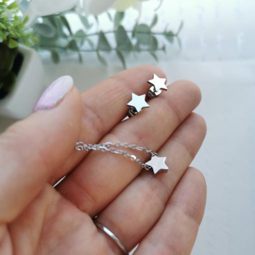 Kiscsillag nemesacél szett