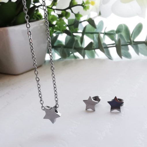 Kiscsillag nemesacél szett