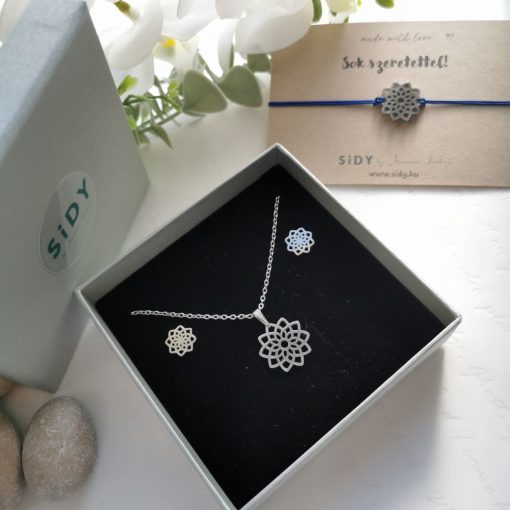 Lótusz nemesacél szett