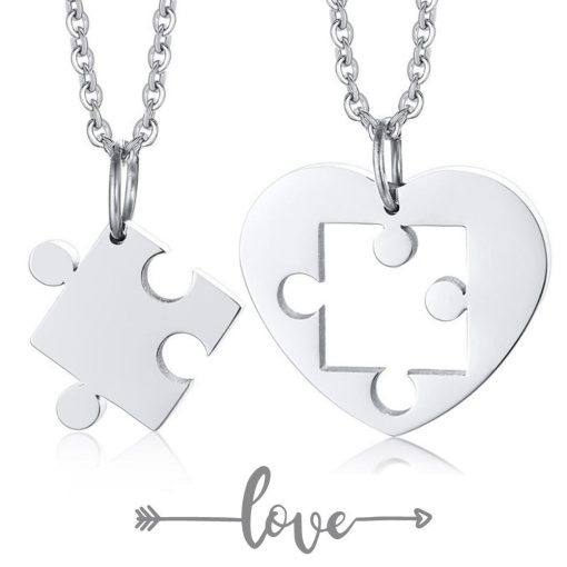 Puzzle nemesacél páros szett díszdobozban